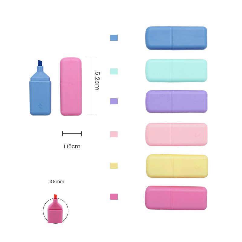 Small Rounded Rectangle Watercolor Marker