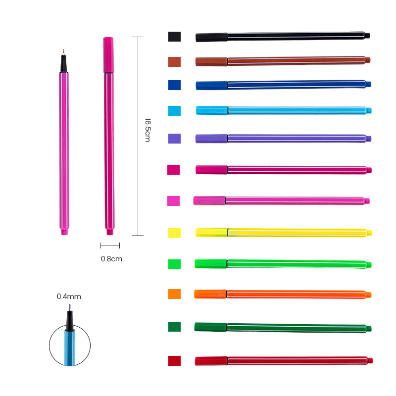 Polygon Comfortable Line Durable Fineliner