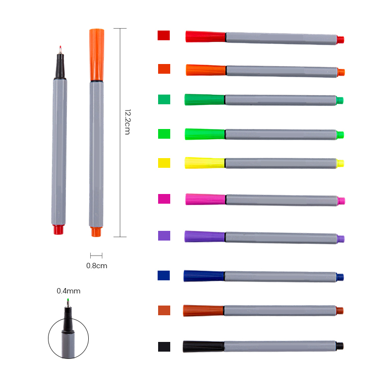 Small Hexagonal Barrel Fineliner