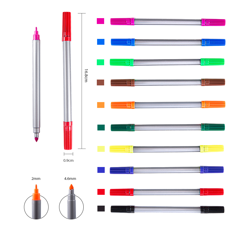 Convenient Washable Double Sided Pen