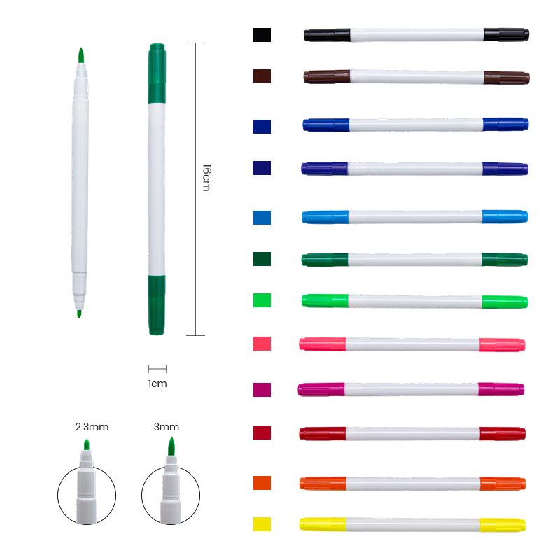 Watercolor Plus Brush Double Sided Pen