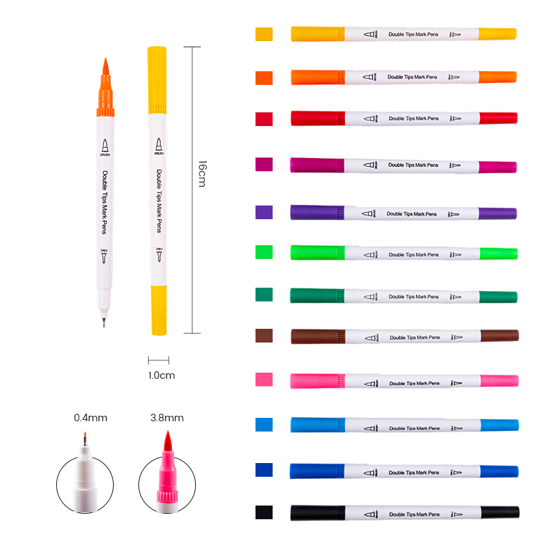 Design Professional Painting Double Sided Pen