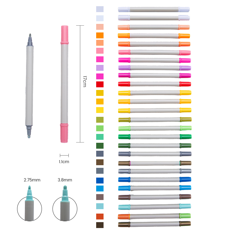 Double Head Acrylic Marker