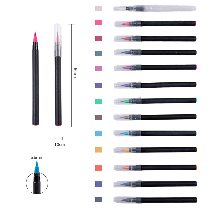 Calligraphy Soft Nib Color Brush Marker